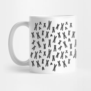 Condensed Chromosomes Pattern: Light Mug